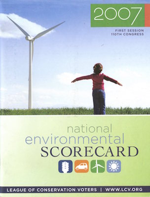 Environmental Scorecard Brochure-11th Congress League of Conservation Voters