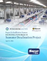 Sacyr Desalination plant brochure