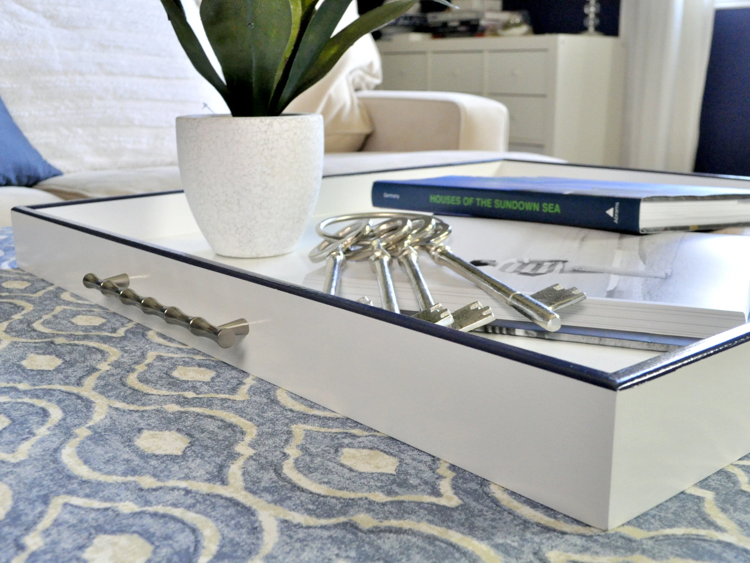 Ottoman Trays Custom Large Trays Love It Up Decor Usa Love It Up Decor