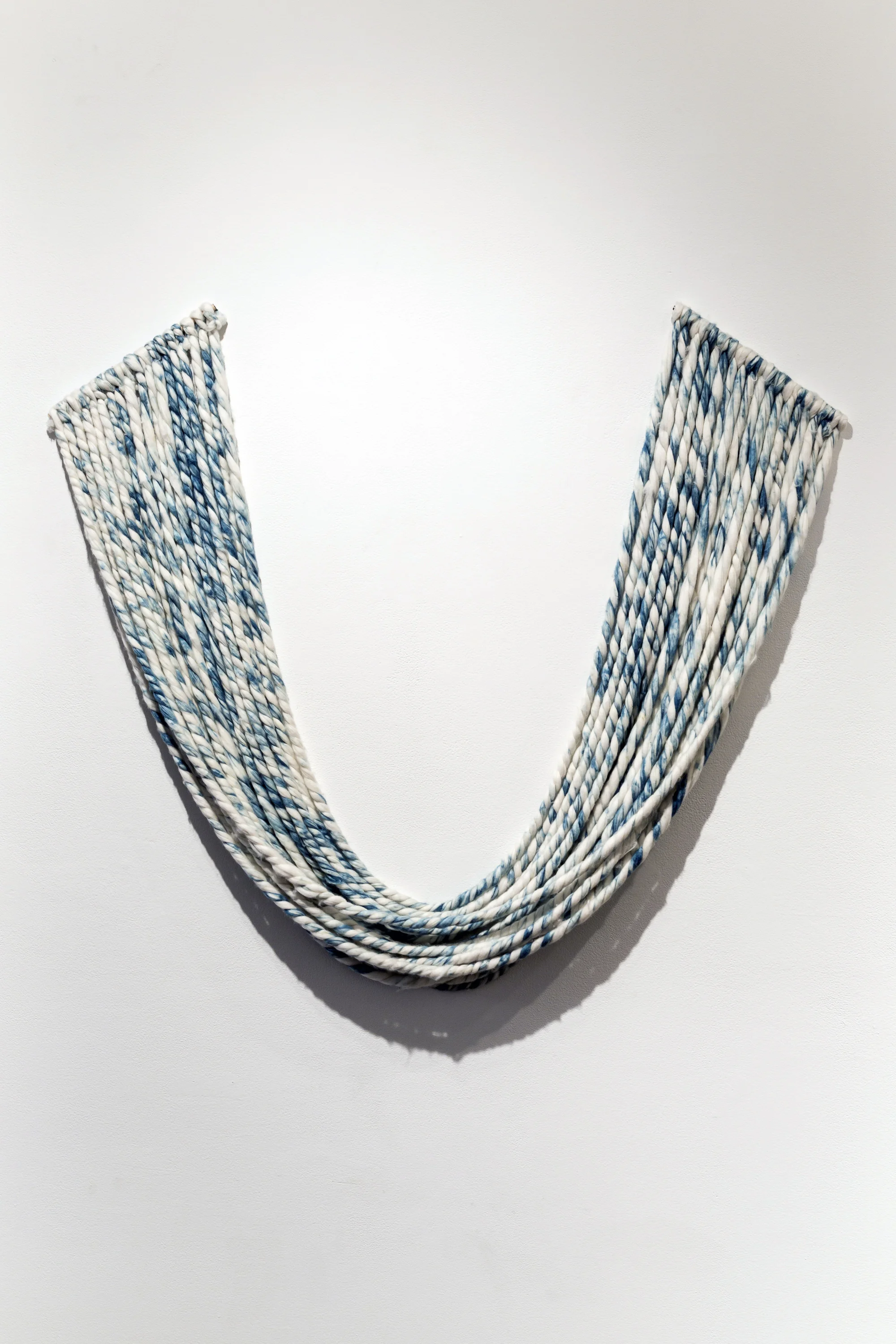 Indigo Cotton Roving, 2014
