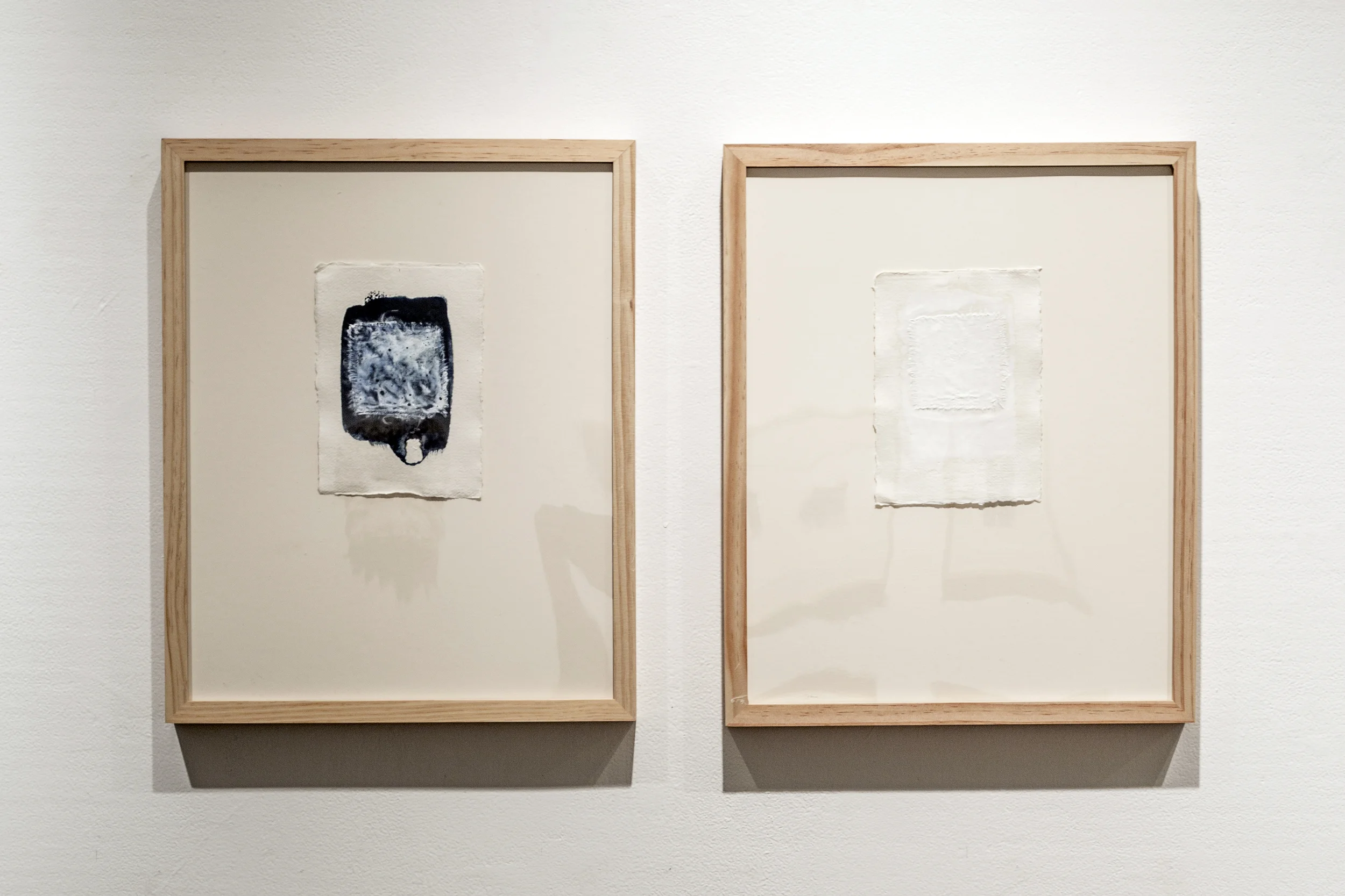 Plain-Weave Impression I & II, 2014