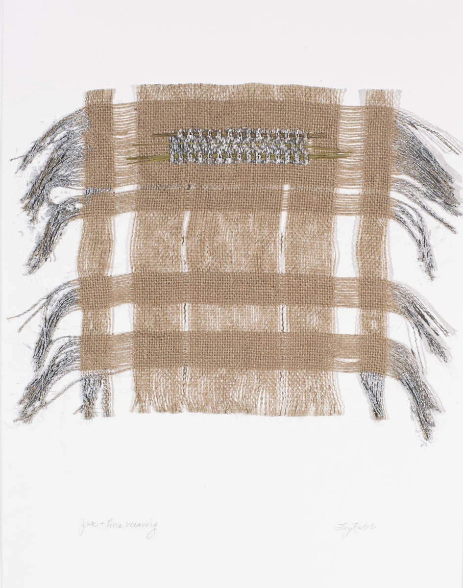 Jute & Metallic Pine Weaving, 2013