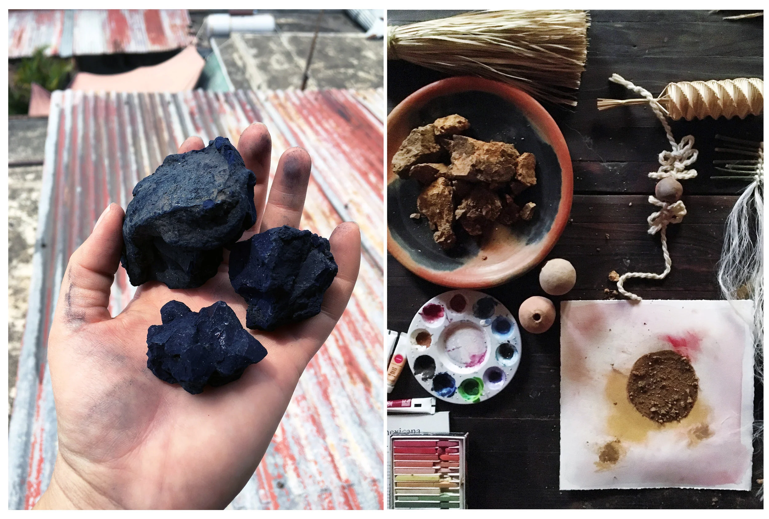 Indigo & Natural Dye Samples , 2017