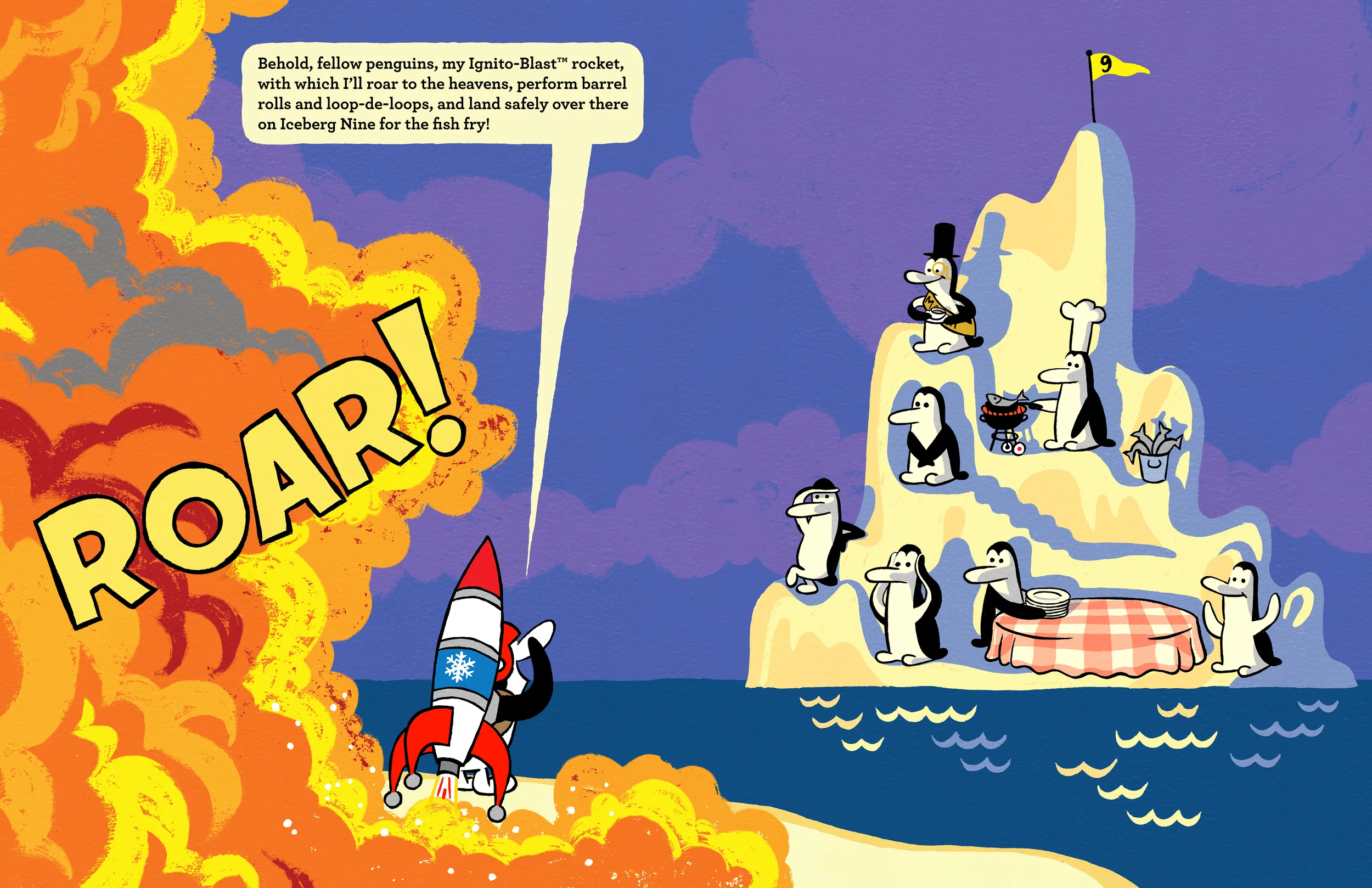 Archie the Daredevil Penguin