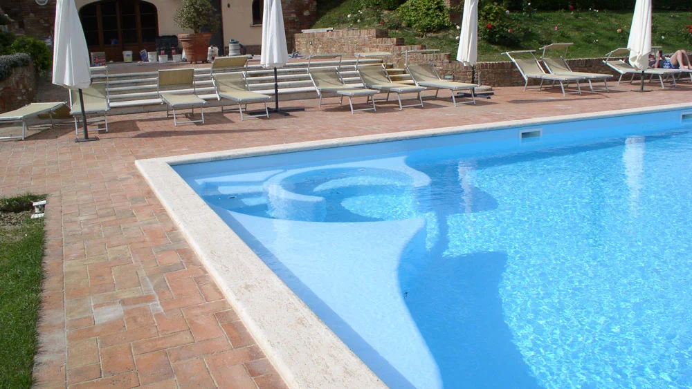 Elemento della linea Arredo in polistirolo - polistirene espanso Piscina Preformati Italia