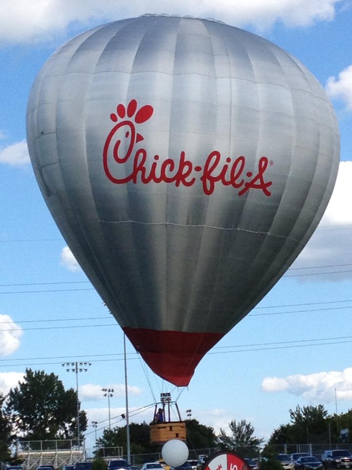 Hot Air Balloon Advertising — Phoenix Hot Air Balloon Rides | 2 Fly Us