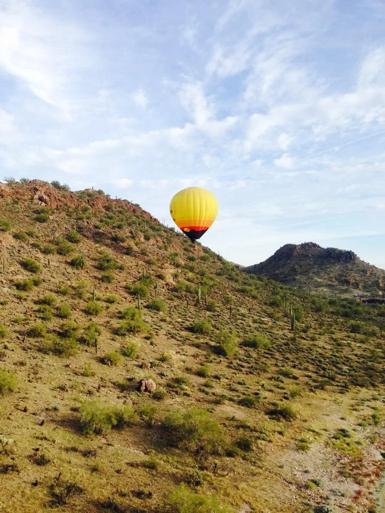 Hot air balloon flights for spring
