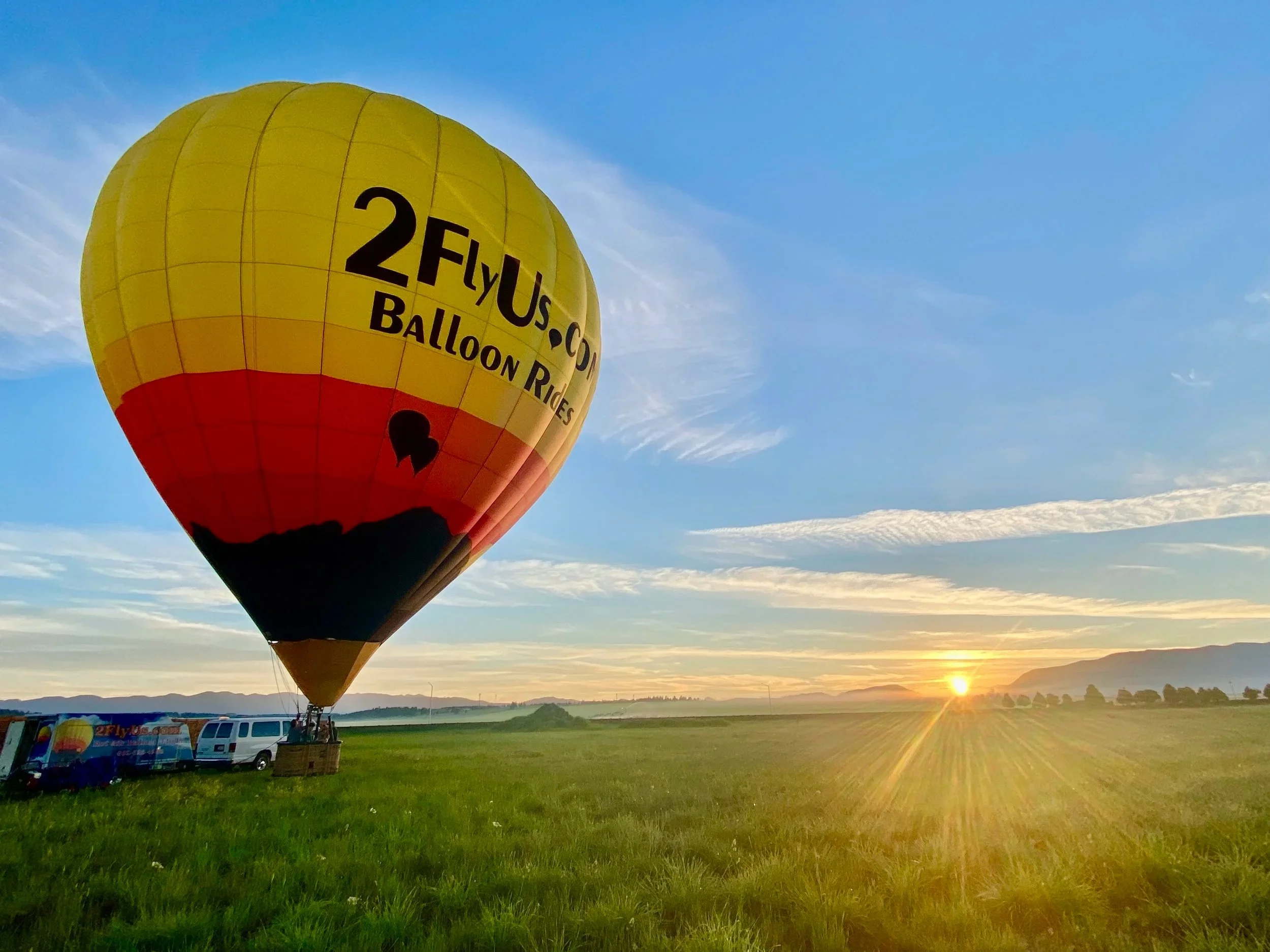 Back in Montana: Summer Hot Air Balloon Flights Near Glacier National Park