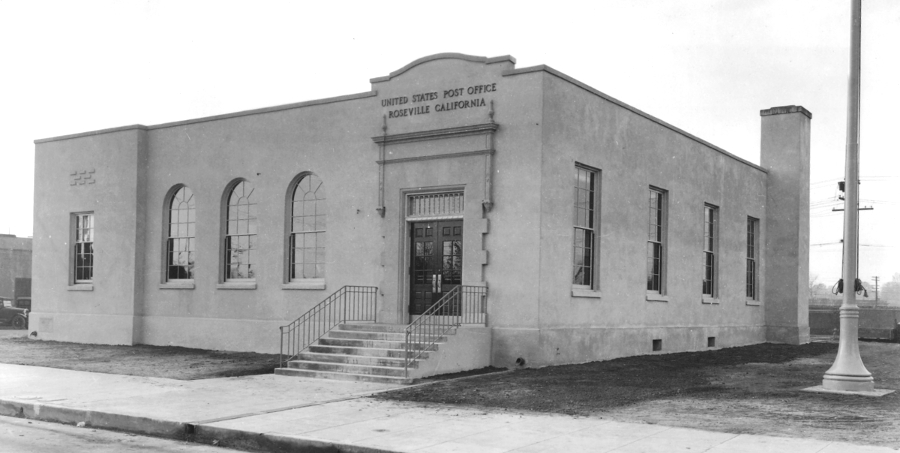 Roseville Post Office circa 1935.