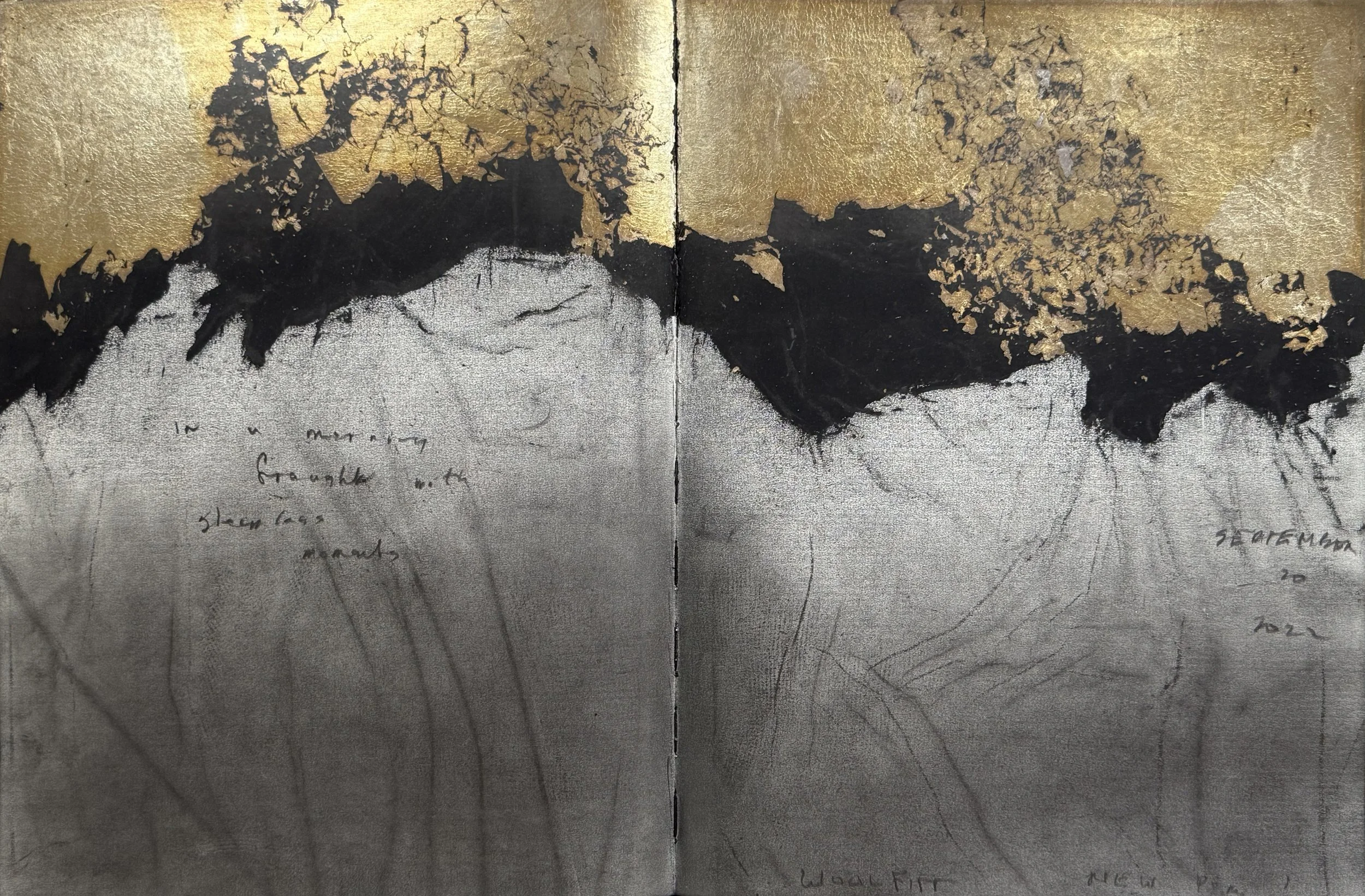 In a morning framed with sleepless moments