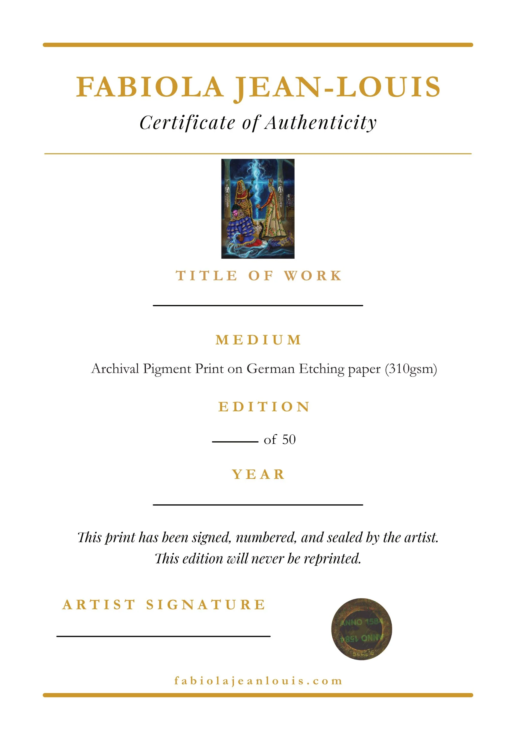 Certificate of Authenticity - The Eternal Theorem.jpg