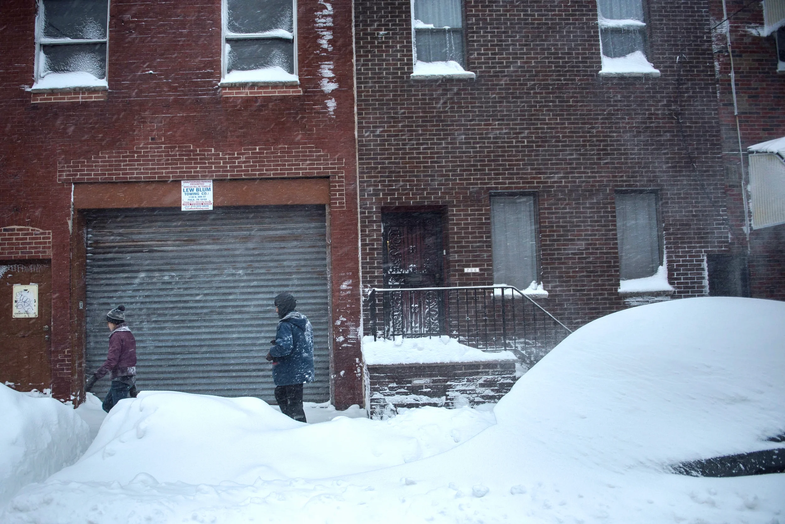 Reed street, between 7th and 8th.