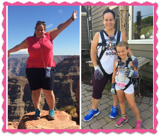 Although always up for an adventure Meg on the left (October 2014) could not enjoy life nearly as much as Meg on the right (summer 2016)!