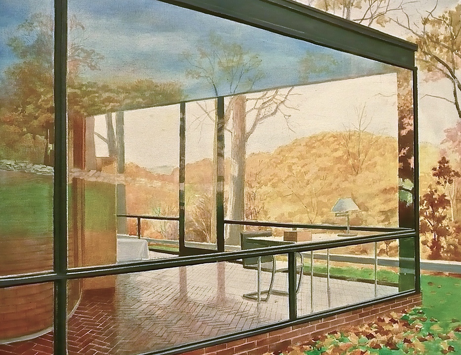 Glass House by P. Johnson (2009)