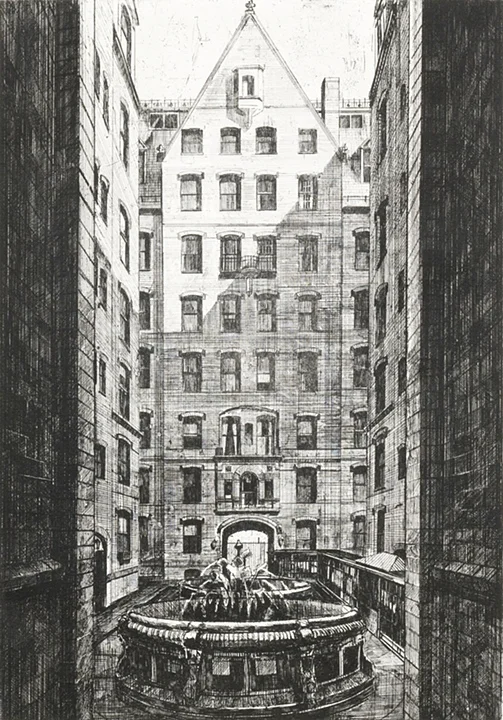 Dakota Courtyard (1971)