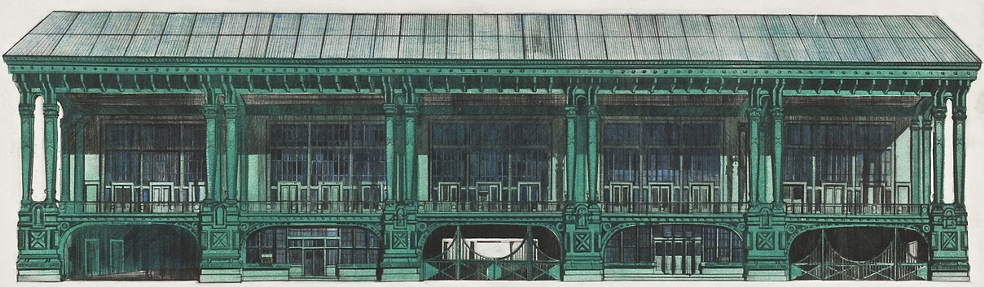 Old Staten Island Ferry Building (1972)