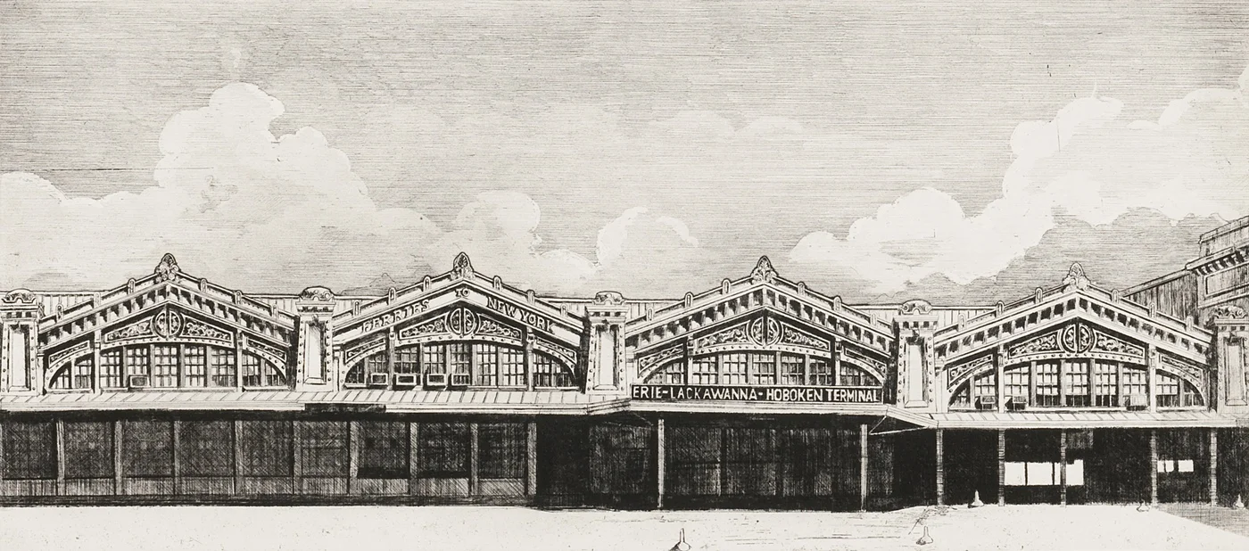 Eerie Lackawanna Hoboken Terminal (1973)