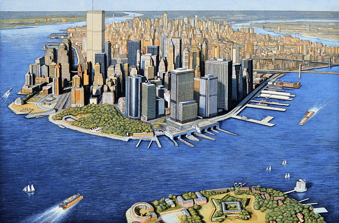 Manhattan View, Governor's Island (1999)