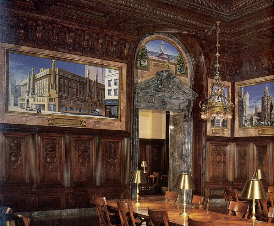 The DeWitt Wallace Periodical Room at the New York Public Library - 42nd Street New York, NY. (1982)