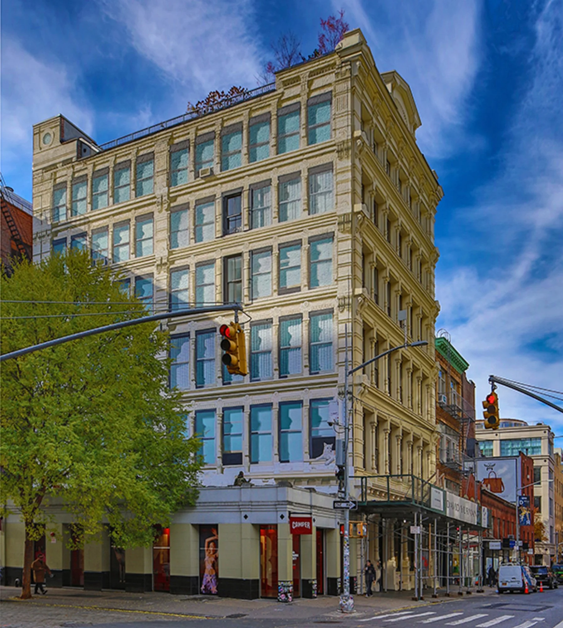 112 Prince Street, New York, NY. (1975 &amp; 2023)