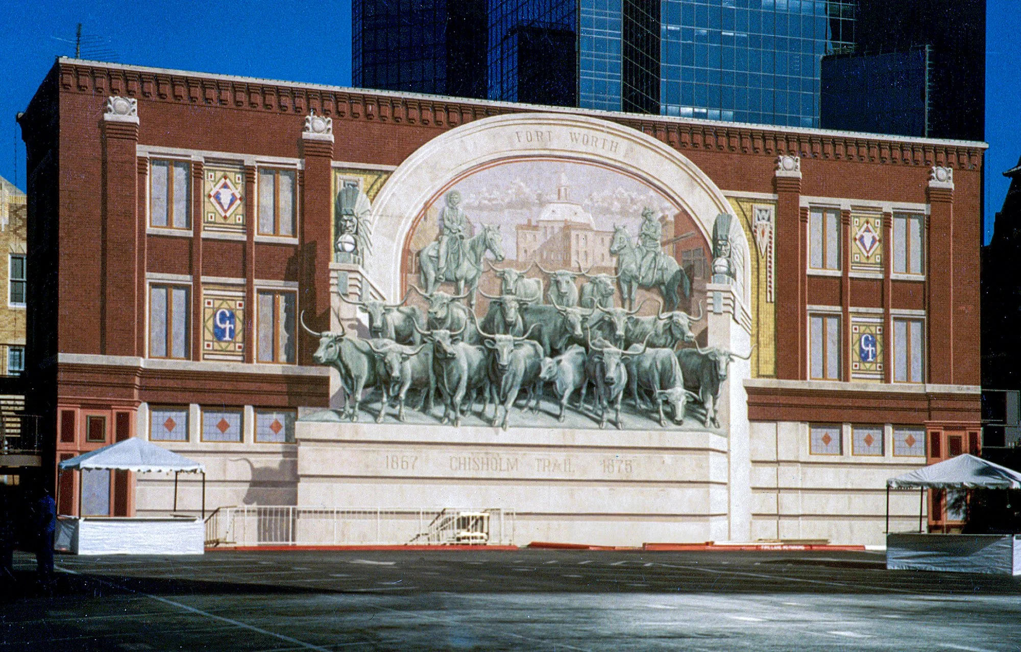 Homage to the Chisholm Trail, Fort Worth, TX (1985)