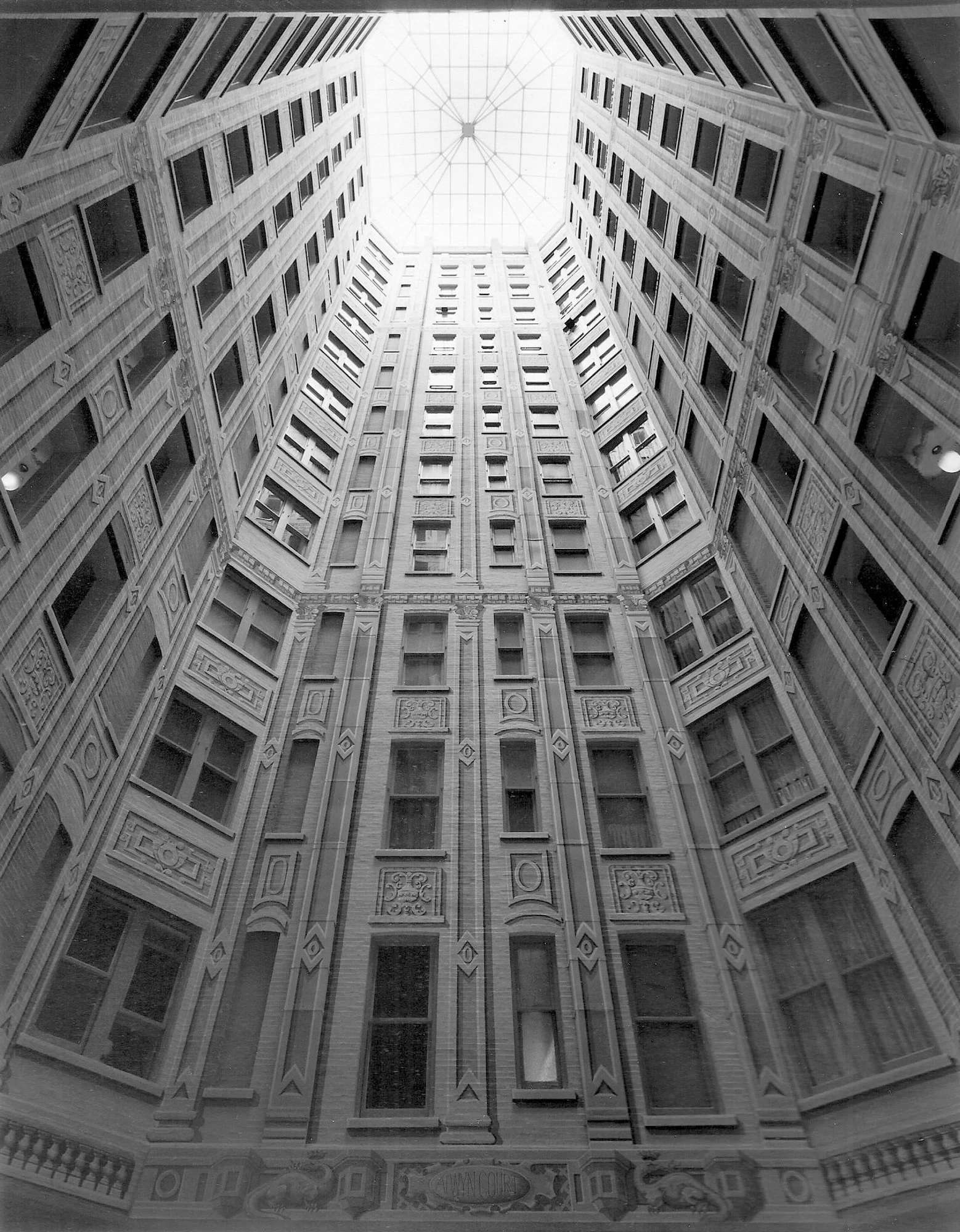 Alwyn Court Atrium, NYC. (1982)