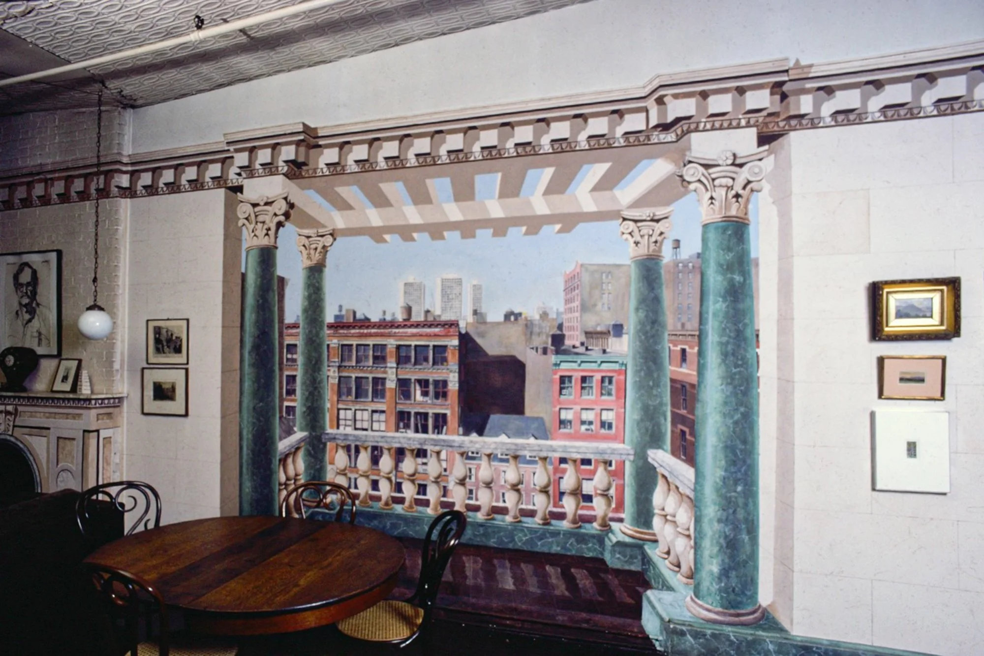 Richard Haas Loft, NYC. (1975) - destroyed