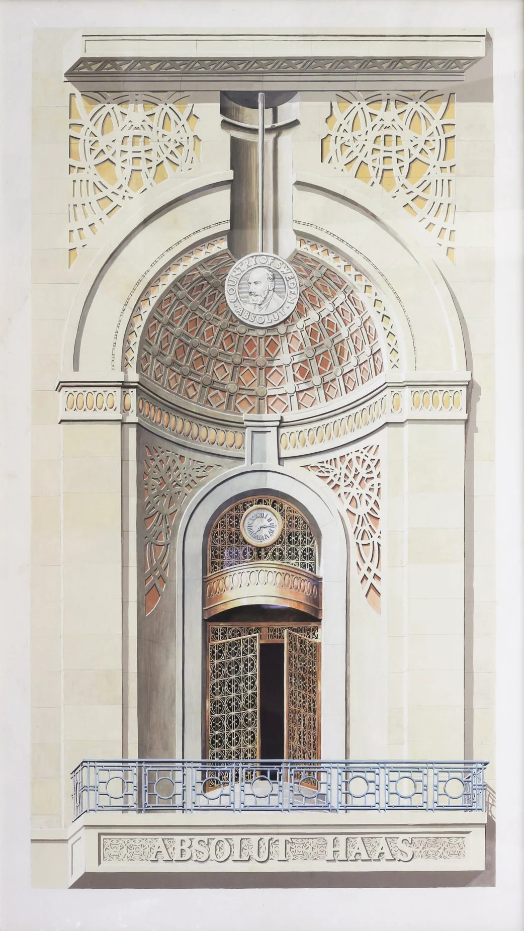 1996_Absolut haas_Chicago_framed.jpg