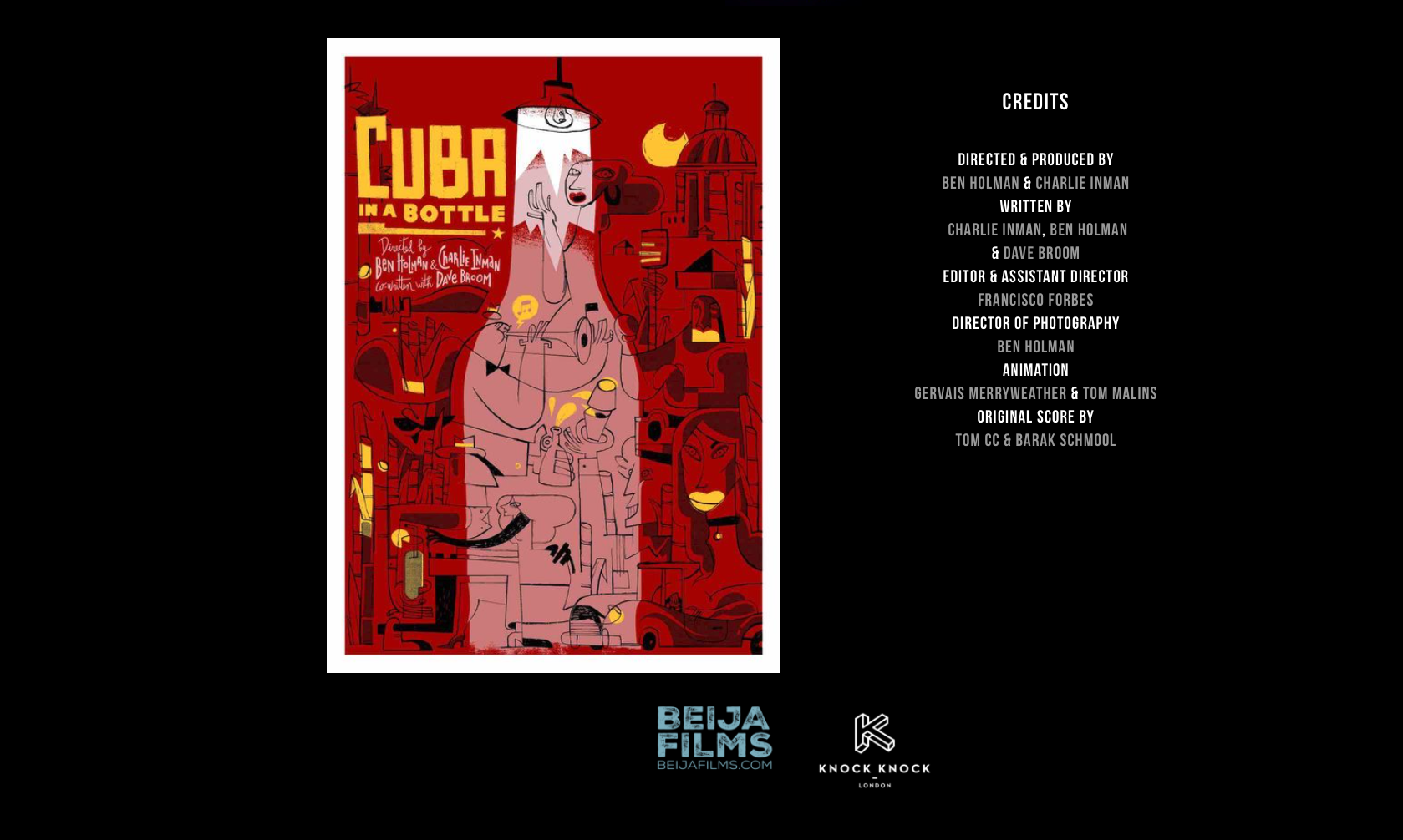 Cuba in a Bottle - expected release April 2018