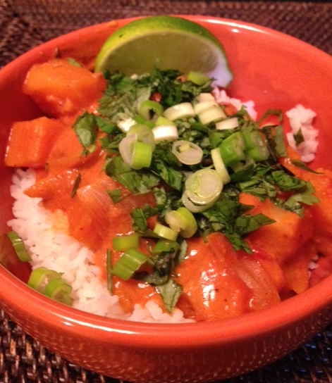 Sweet potato curry