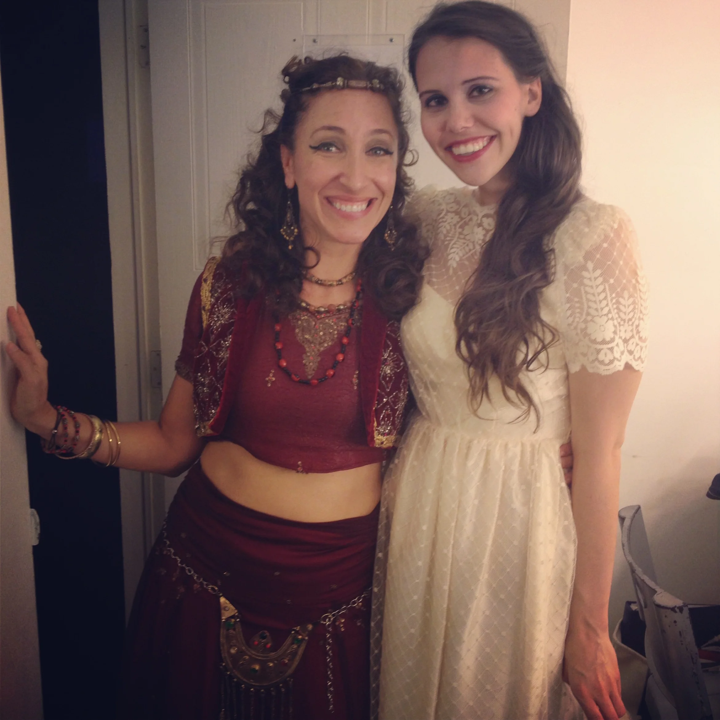 Titania (Vanessa Waters) and Helena