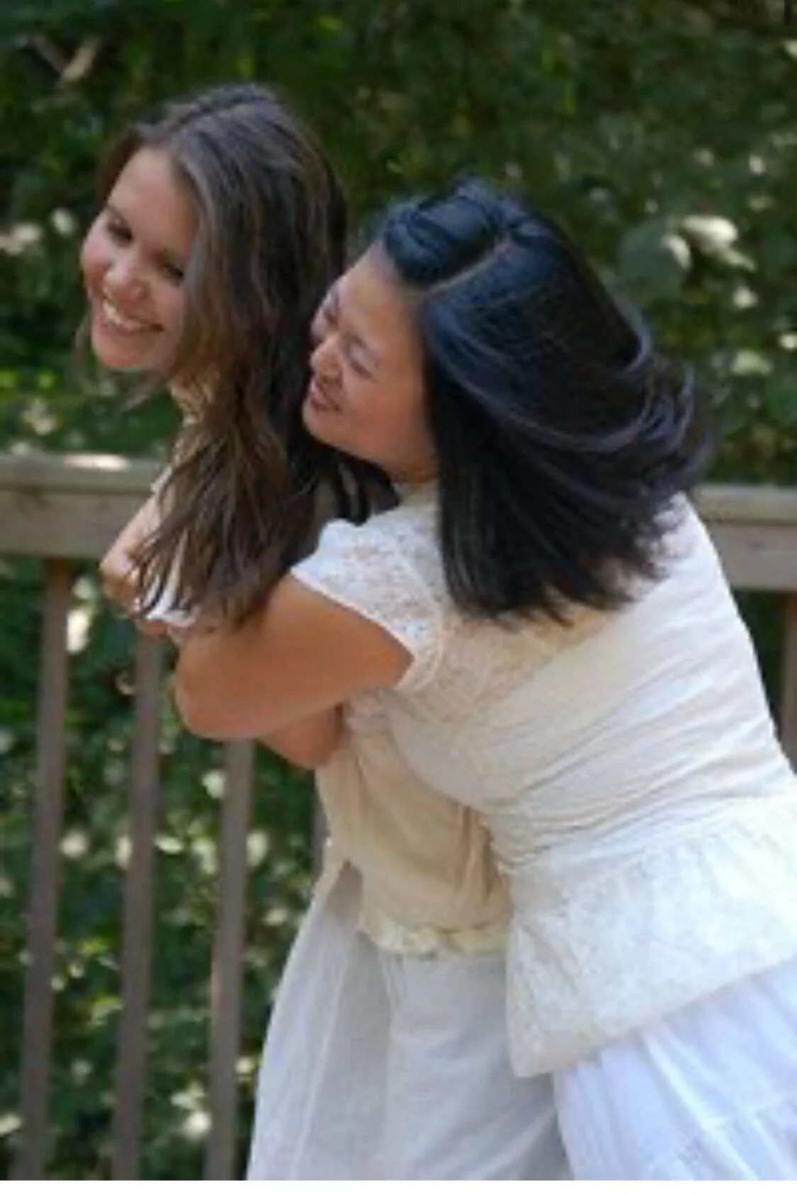 Kate as Rosalind with Celia (Traci Medlock)