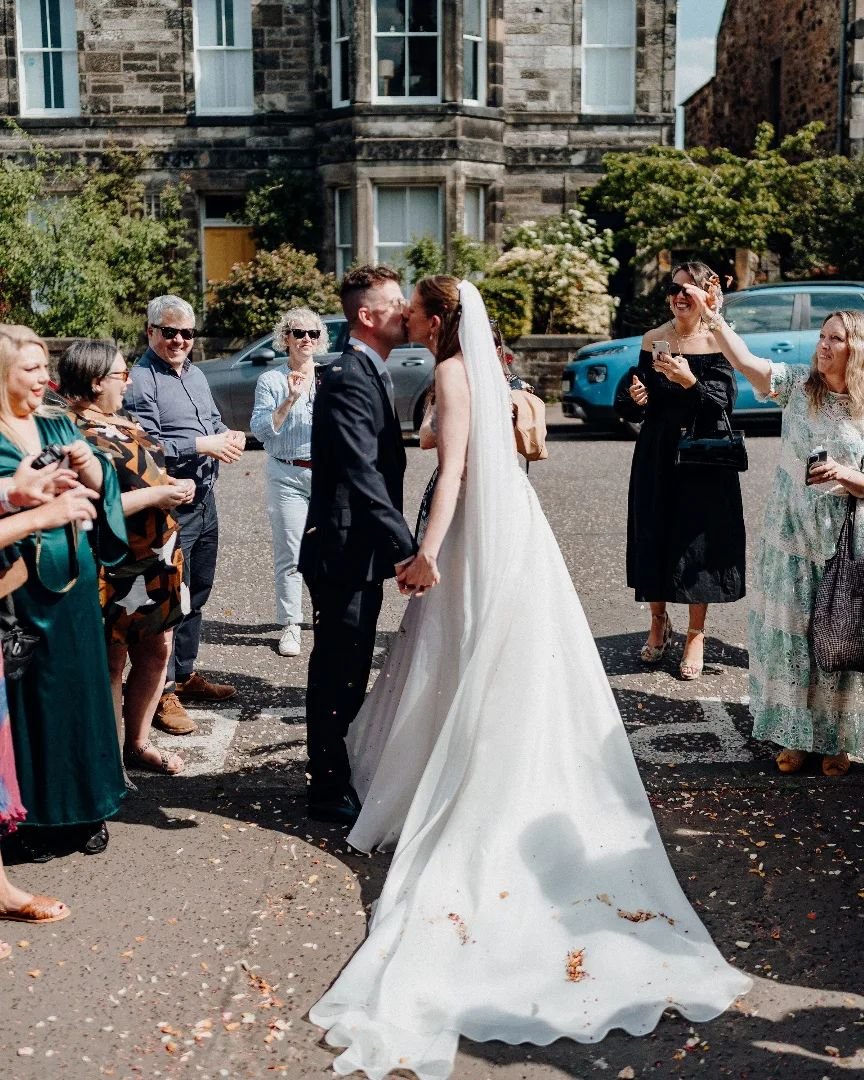 Congratulations Claire &amp; Ben!!! What a day! Married at the Bellfield on the Portobello promenade and partied the night away at the Portobello Town Hall. Such a cool couple in such cool locations. A joy to spend the day with and good vibes from st