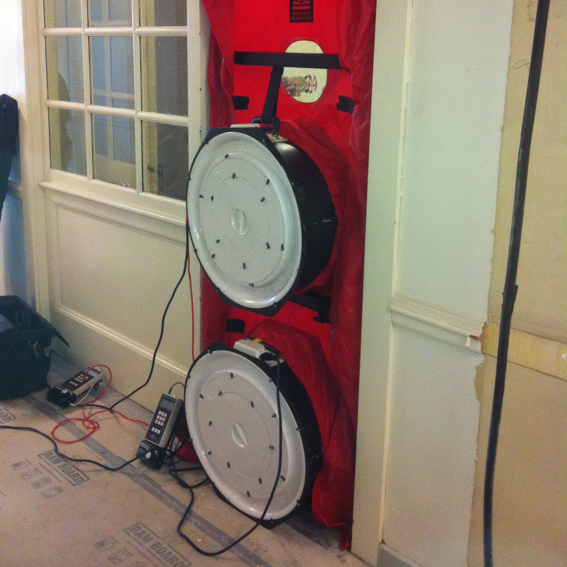 Blower Door Test Energia