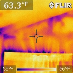 Blower Door assisted Infrared Thermography