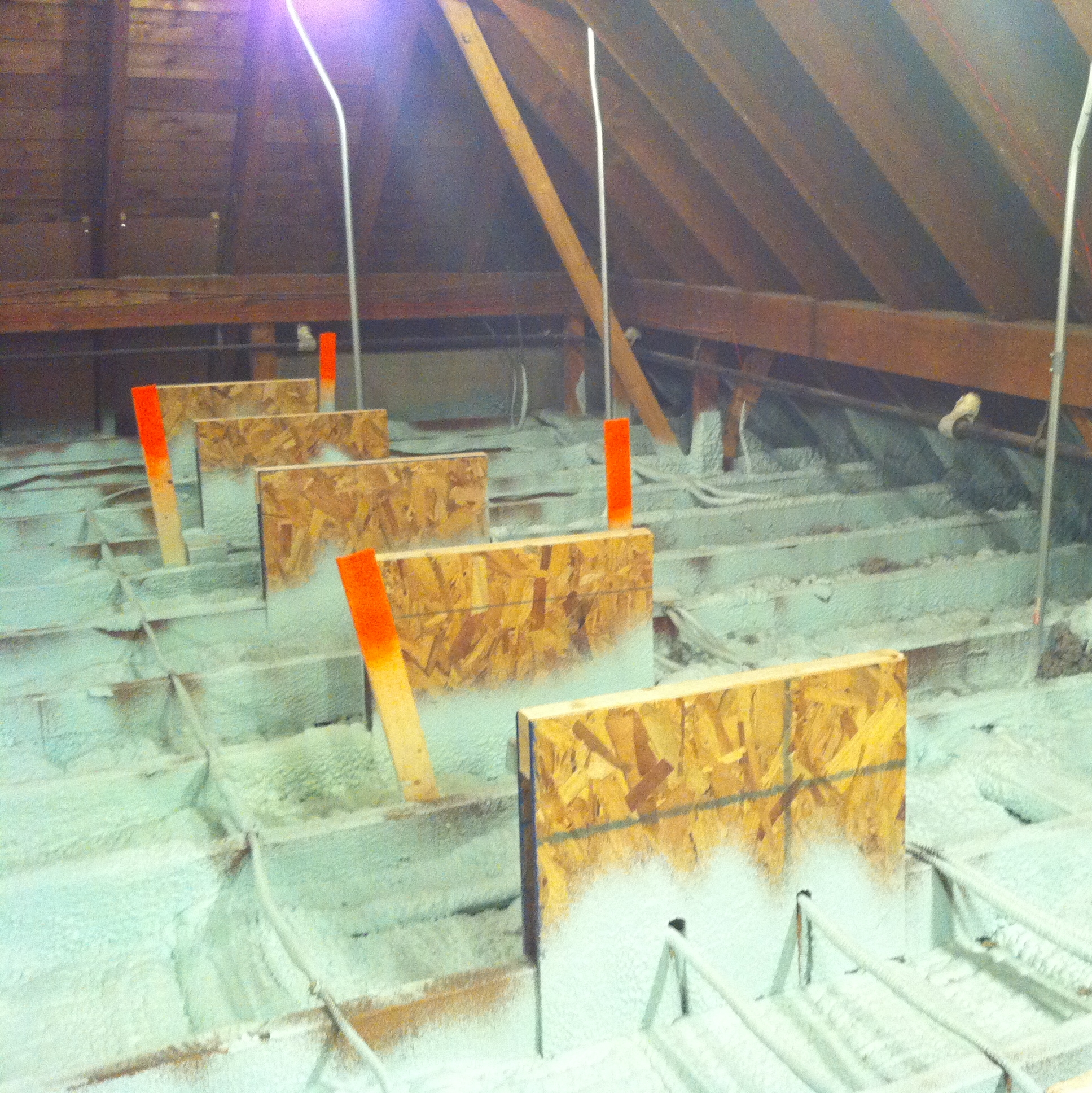 Spray Foam Attic Floor