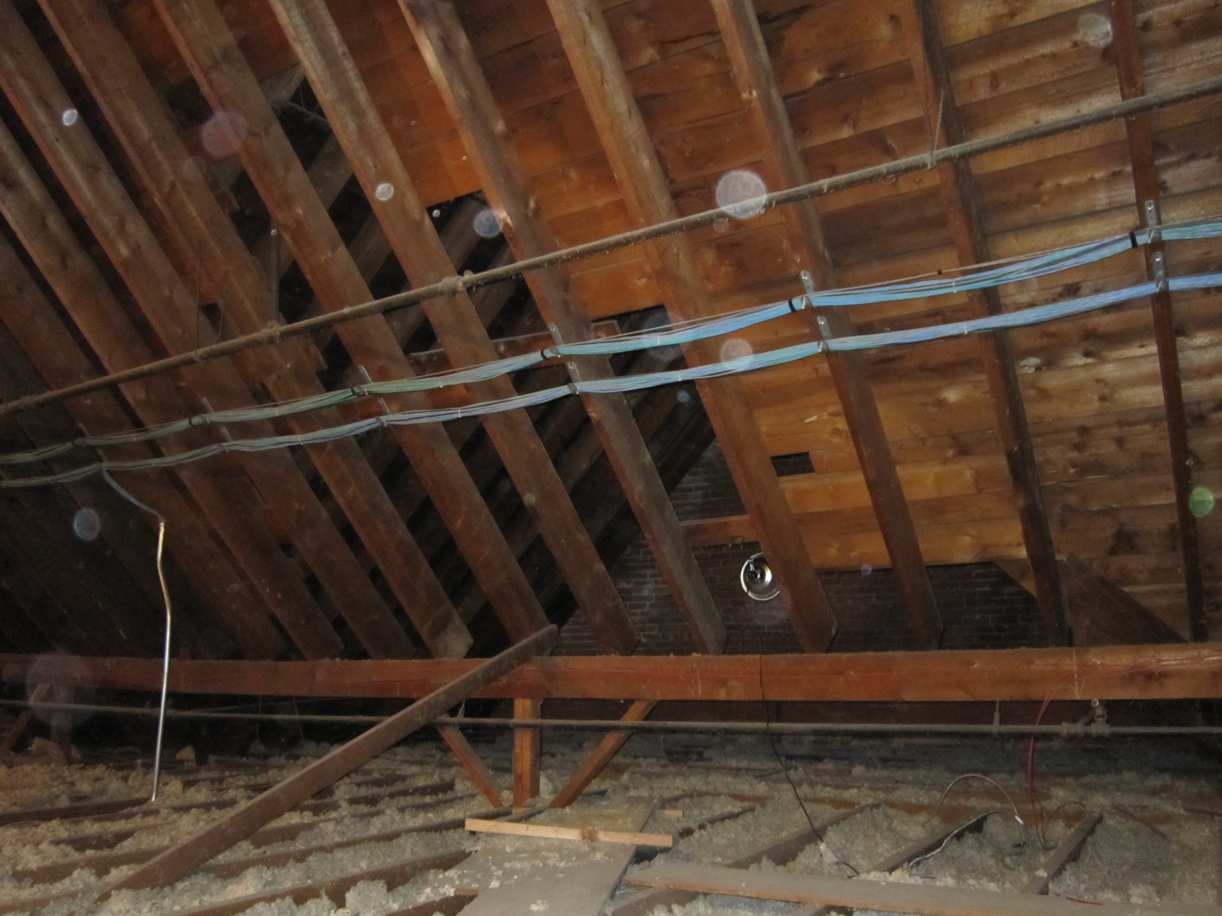 Before Insulation Removal