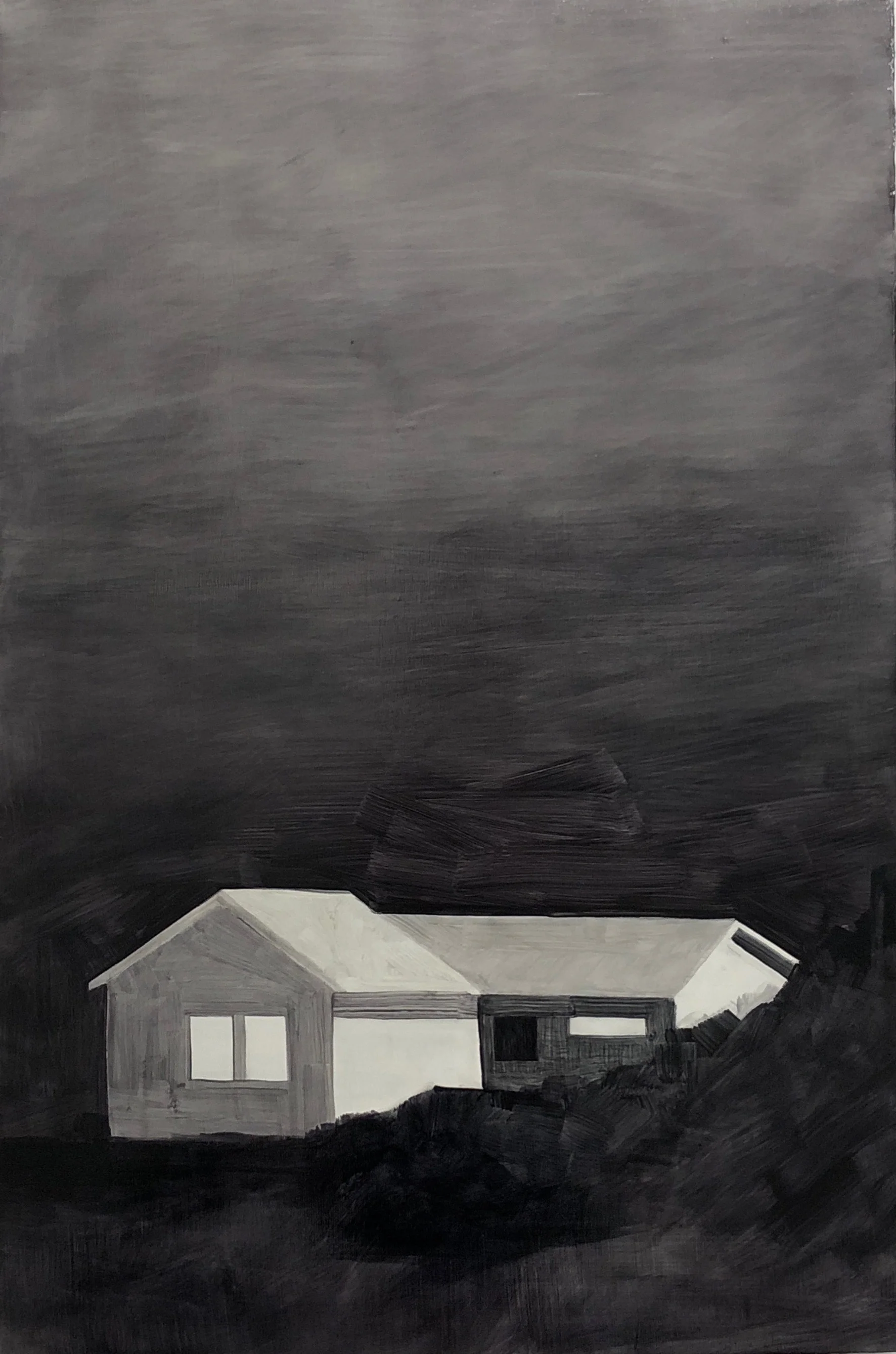 Light From within - 2018 - oil on panel