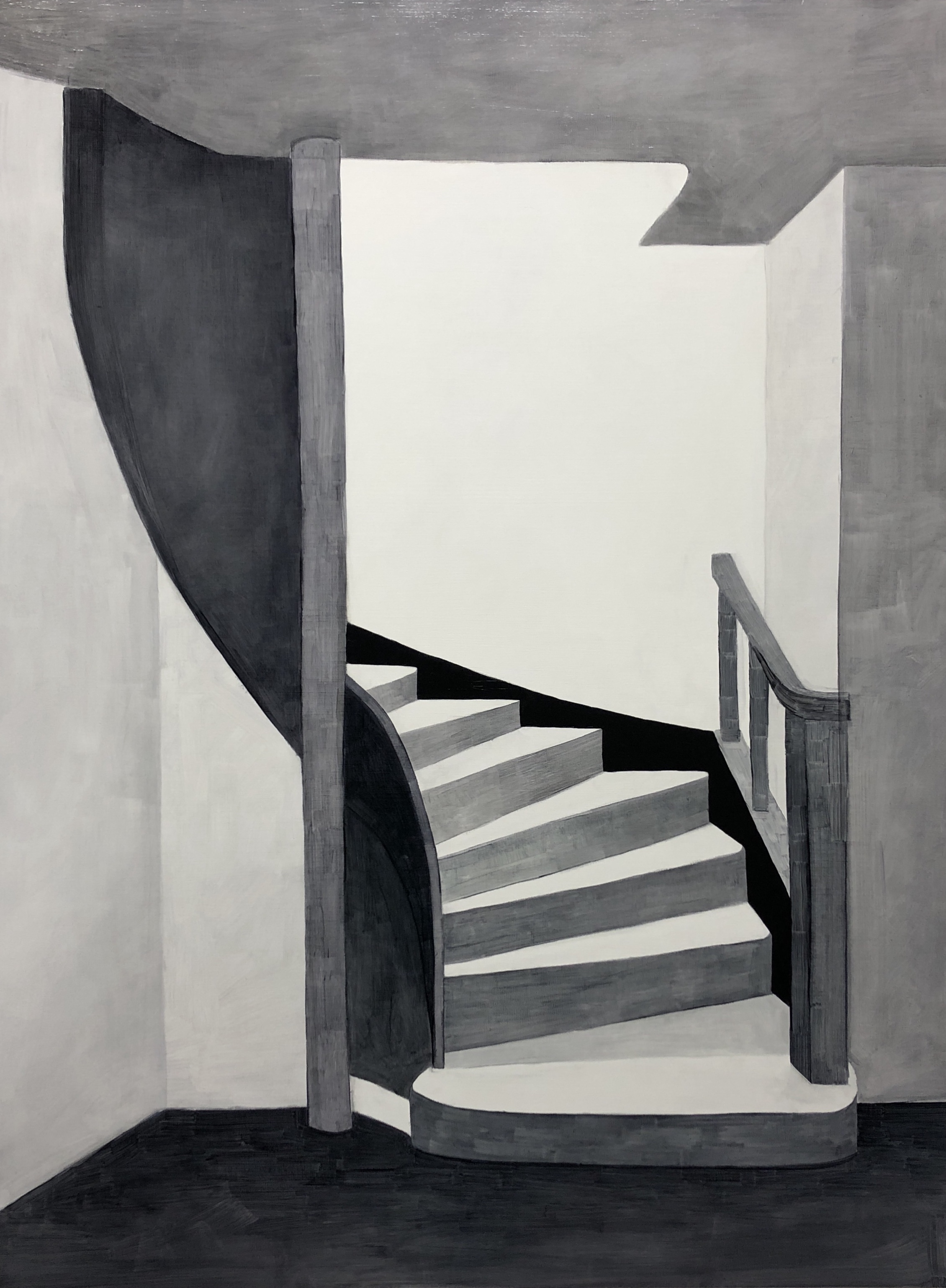 Siglufjörður - 2018 - Oil on panel
