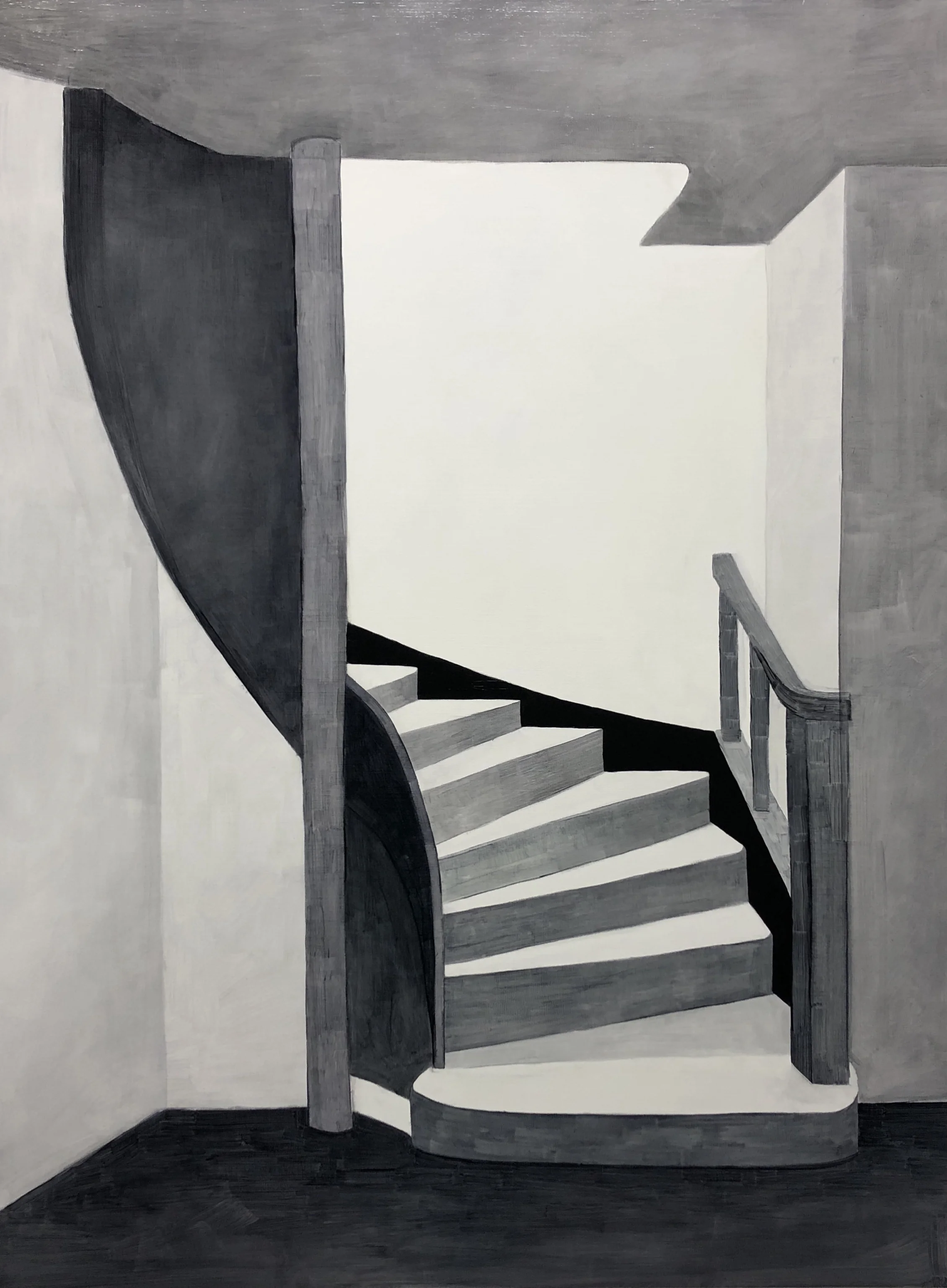 Siglufjörður - 2018 - Oil on panel