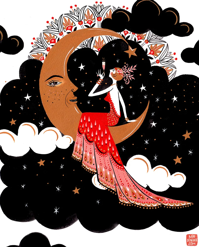 01_Lady in Red on Half Moon_mirdinara_1.jpg