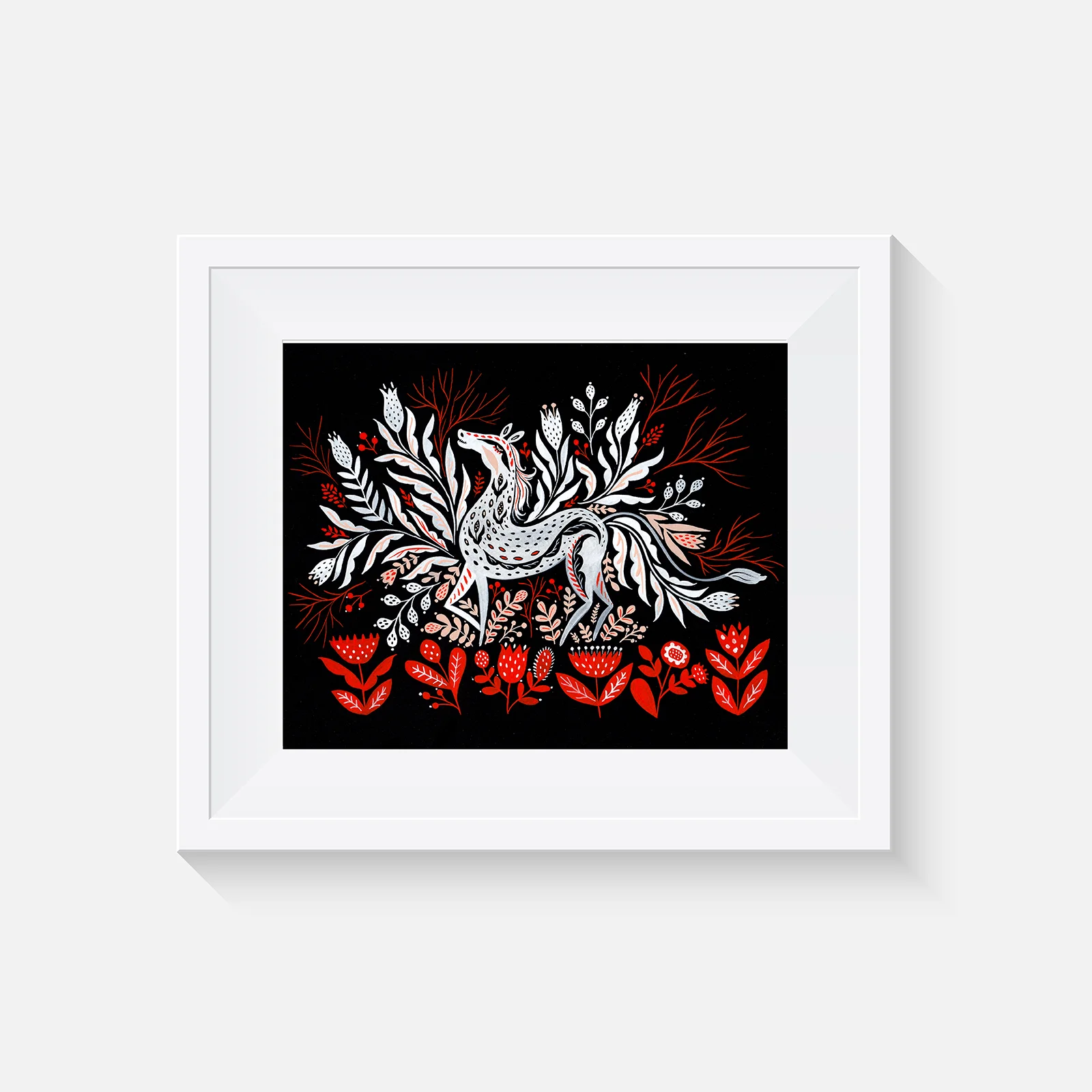 Folk Horse framed.jpg