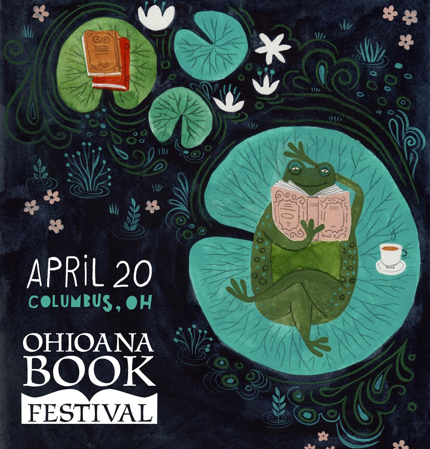 This April will be full of connections! It involves two big events for me - the first one is Ohioana Book Fest, here in Columbus, OH on April 20. And to avoid confusion, I&rsquo;m going to tell about the second event later.
I was invited to join the 