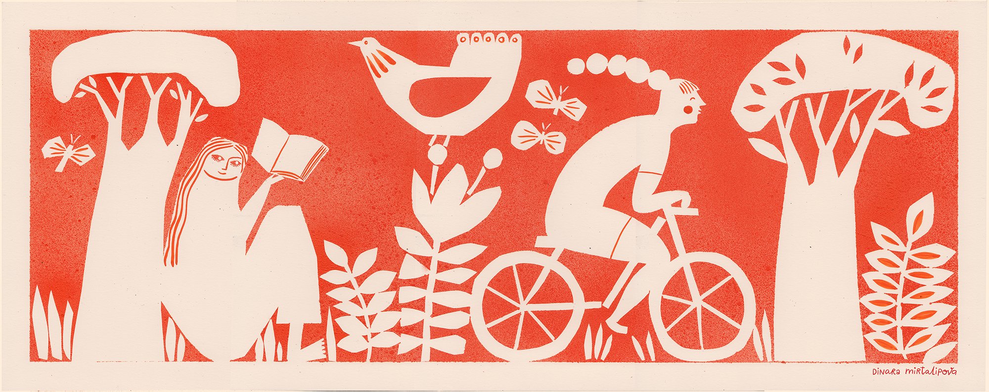 Dinara Mirtalipova Bandana Design for LAND Studio