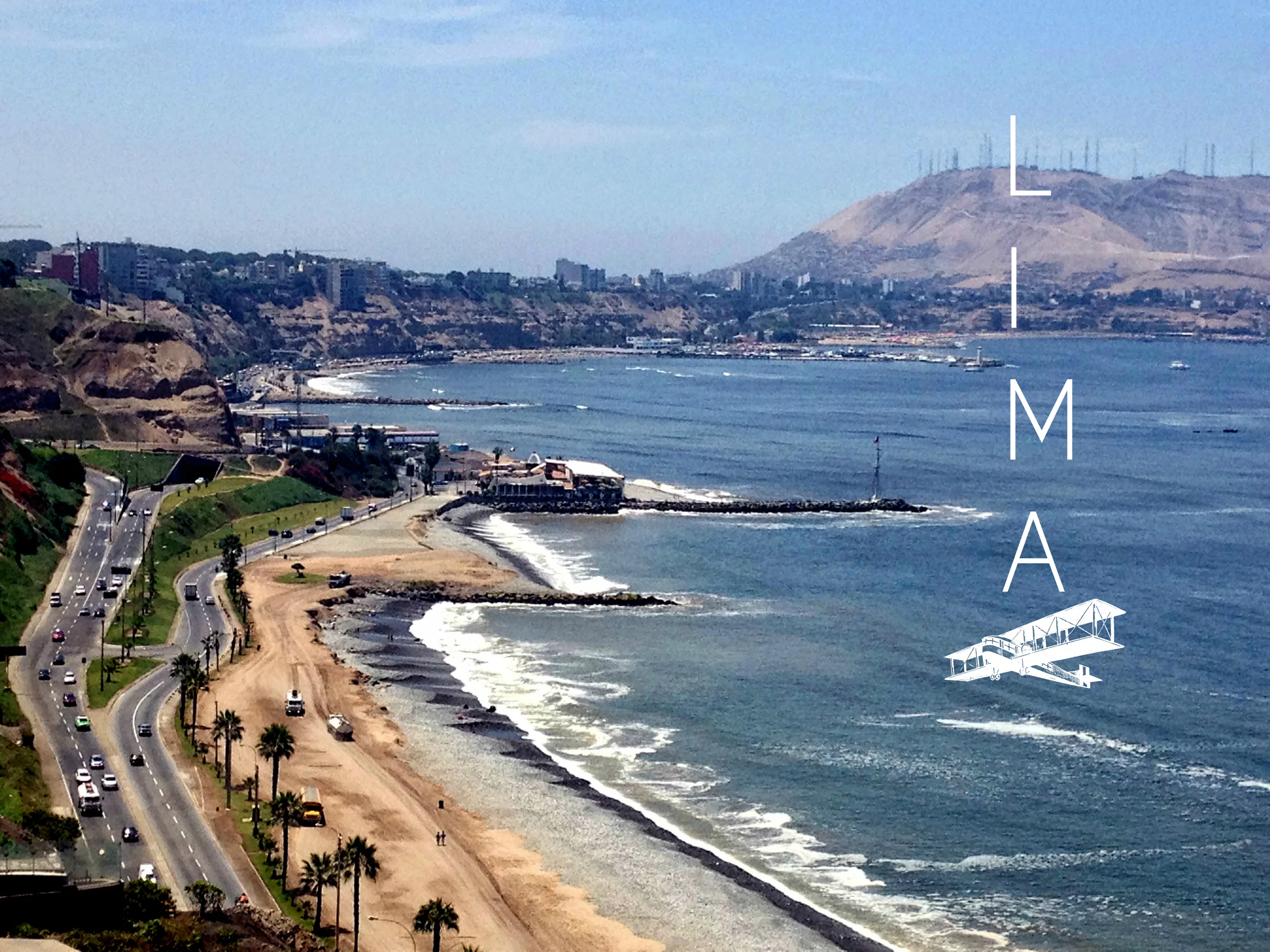 Lovely Lima. The coast, set high above the Pacific. Photography by Chew Street.