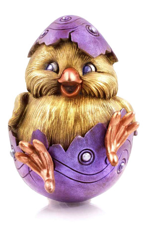 Meet Eggbert. Credit: Laura Slack Chocolates