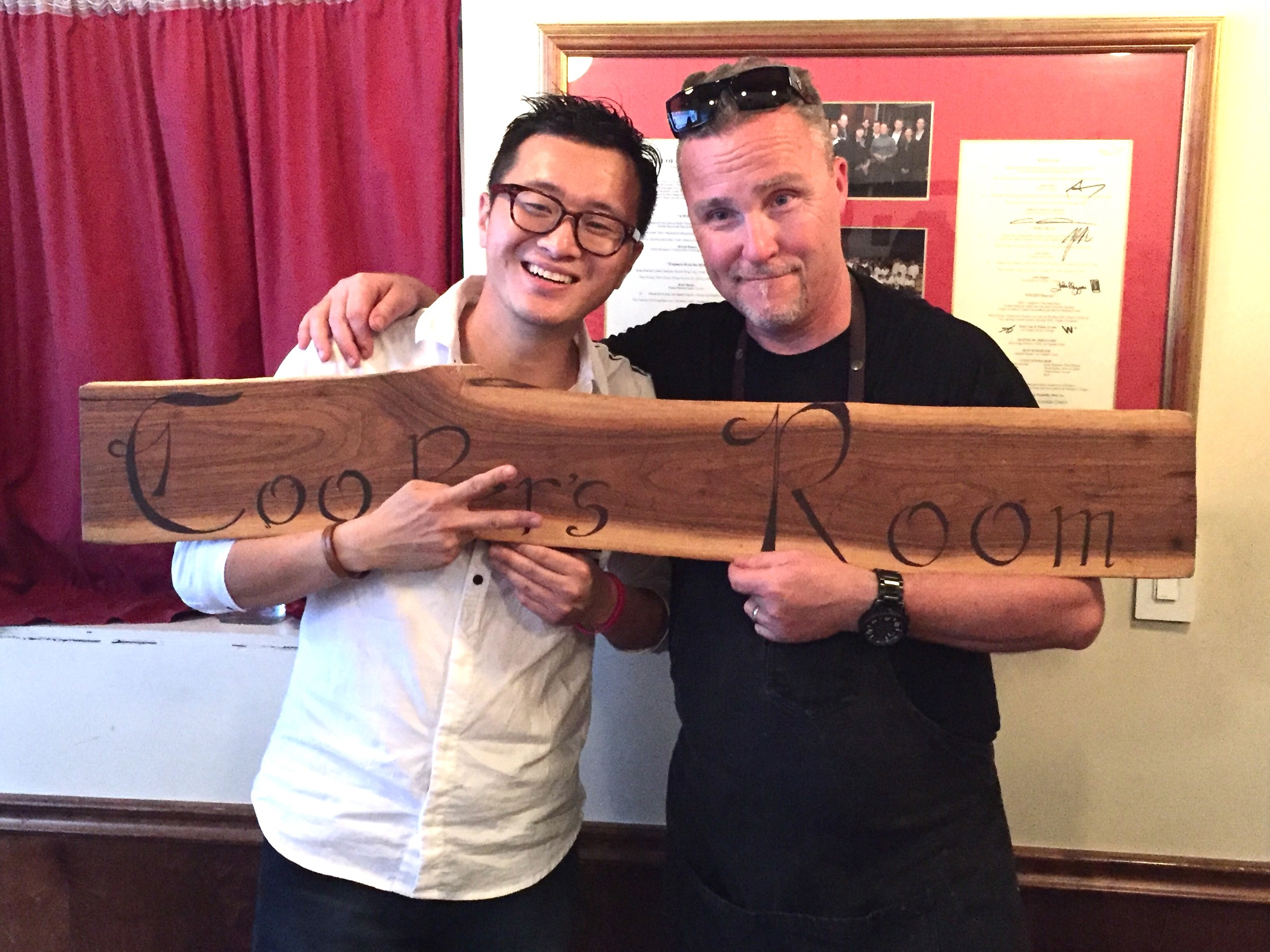 Rudy Guo and Michael Blackie
