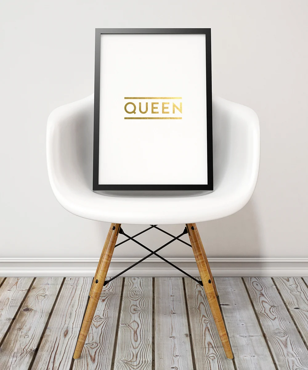 "Queen" art print. Swell Made Co.