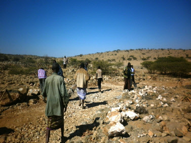the road under construction