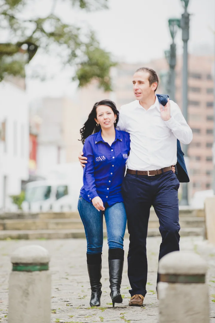 E -session Stefany y Helmuth - Azul